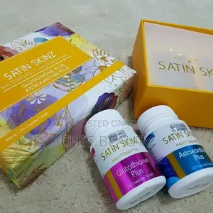 Satin Skinz Glutathione Plus and Astaxanthin Plus, Glutathione