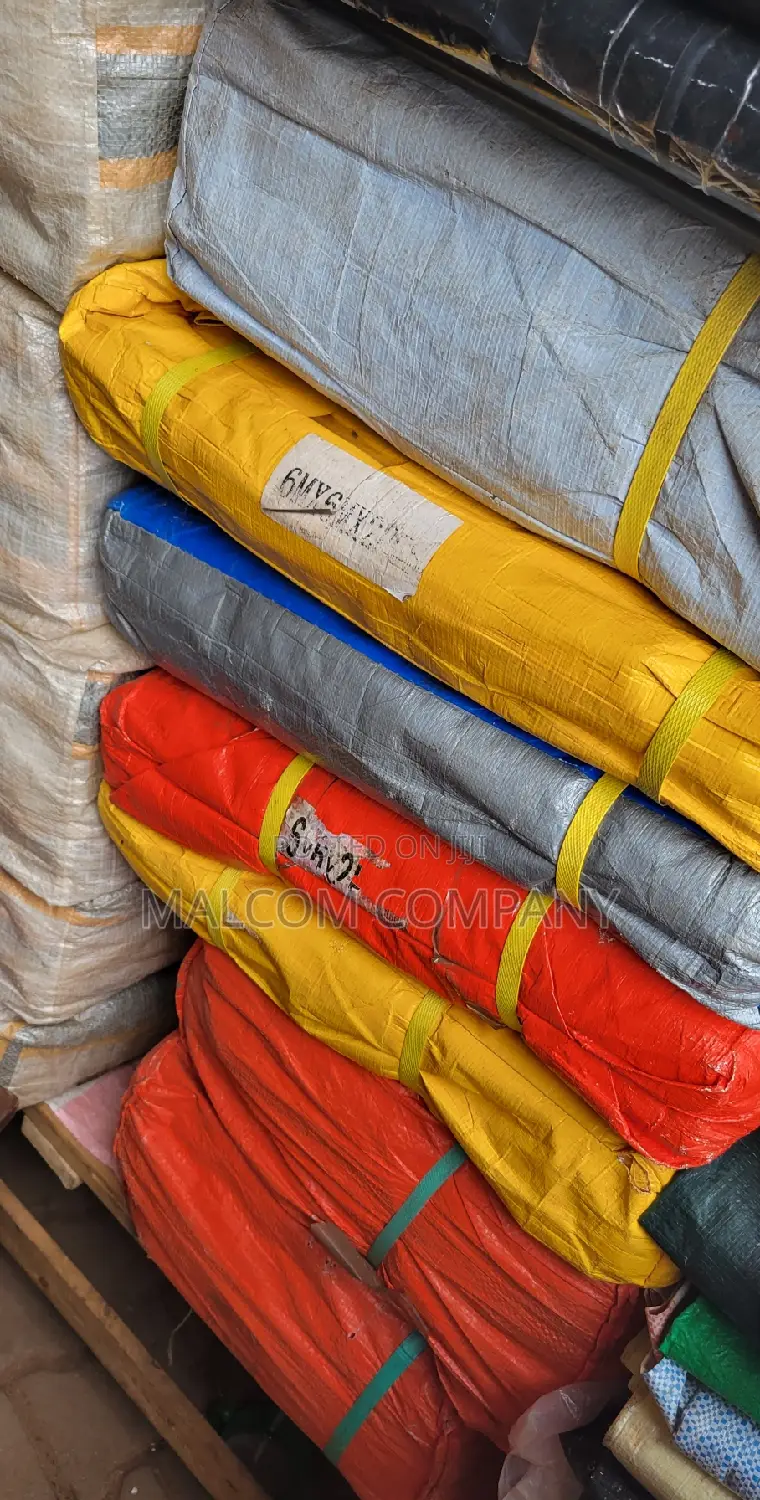 A Bundle of 2pcs Poly Tarp Tarpaulin With 7.6kg( Original)