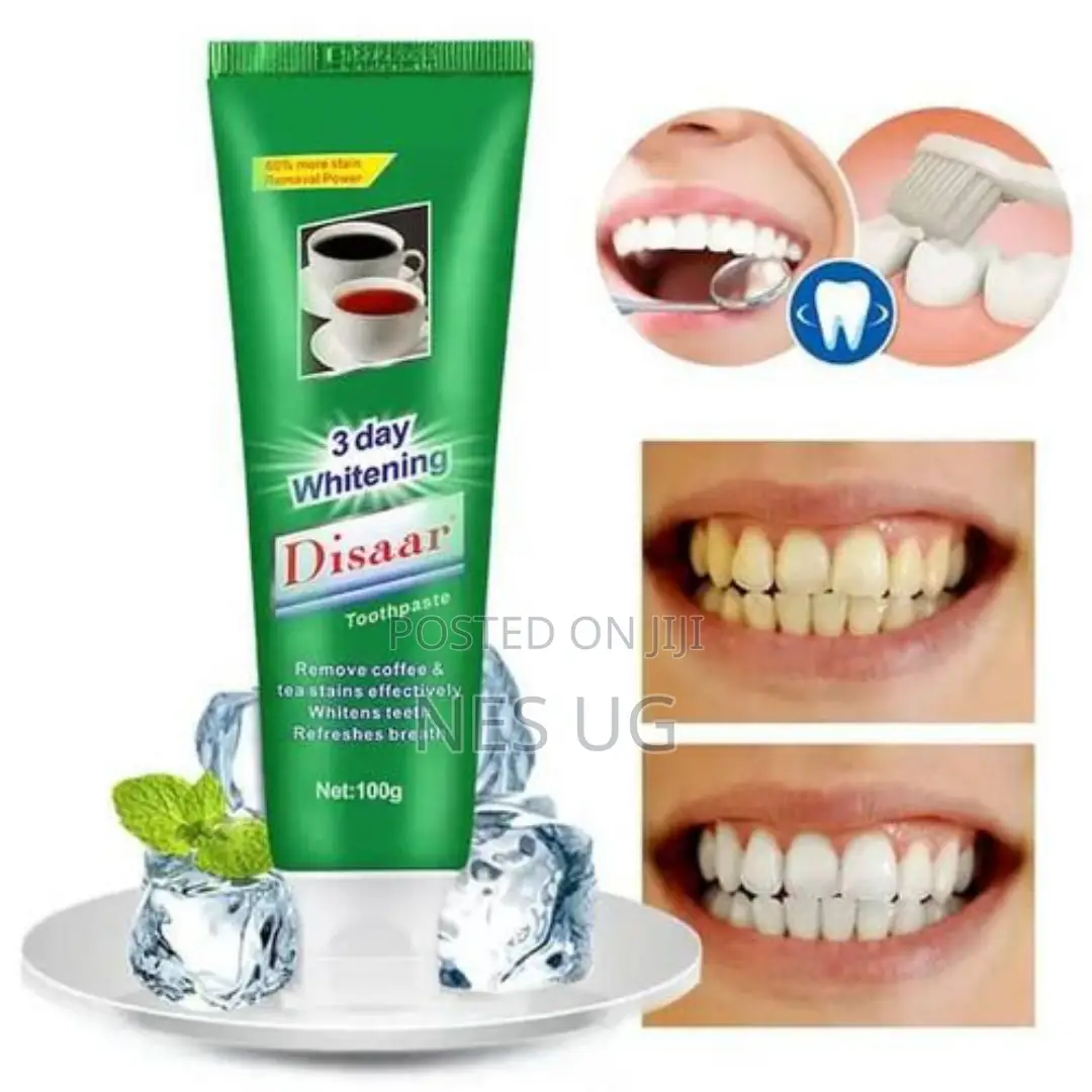 Disaar 3 Day Whitening Toothpaste Remove Stains Fresh Breath
