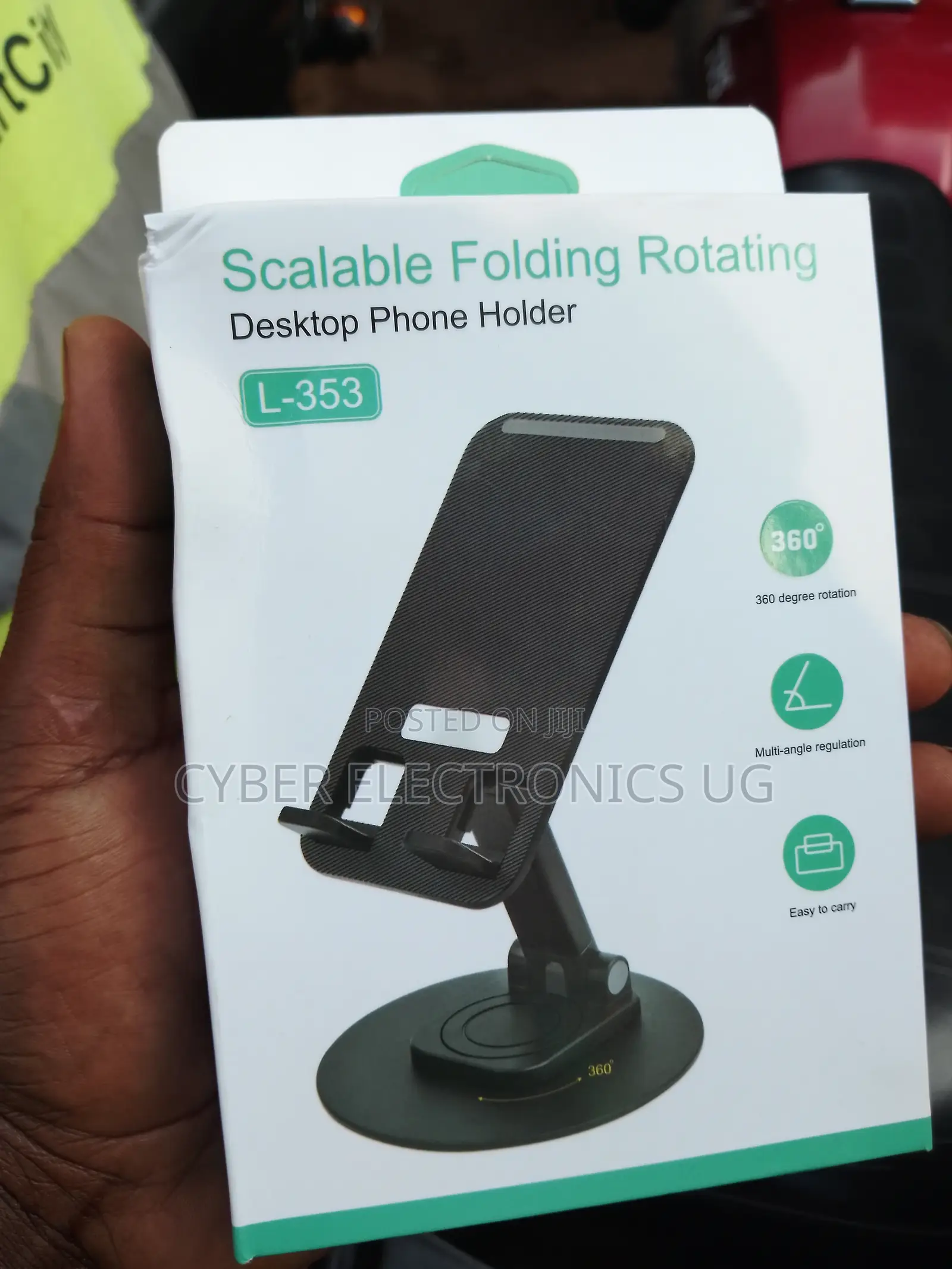 Phone Stand Holder Folding Rotating for Desktop