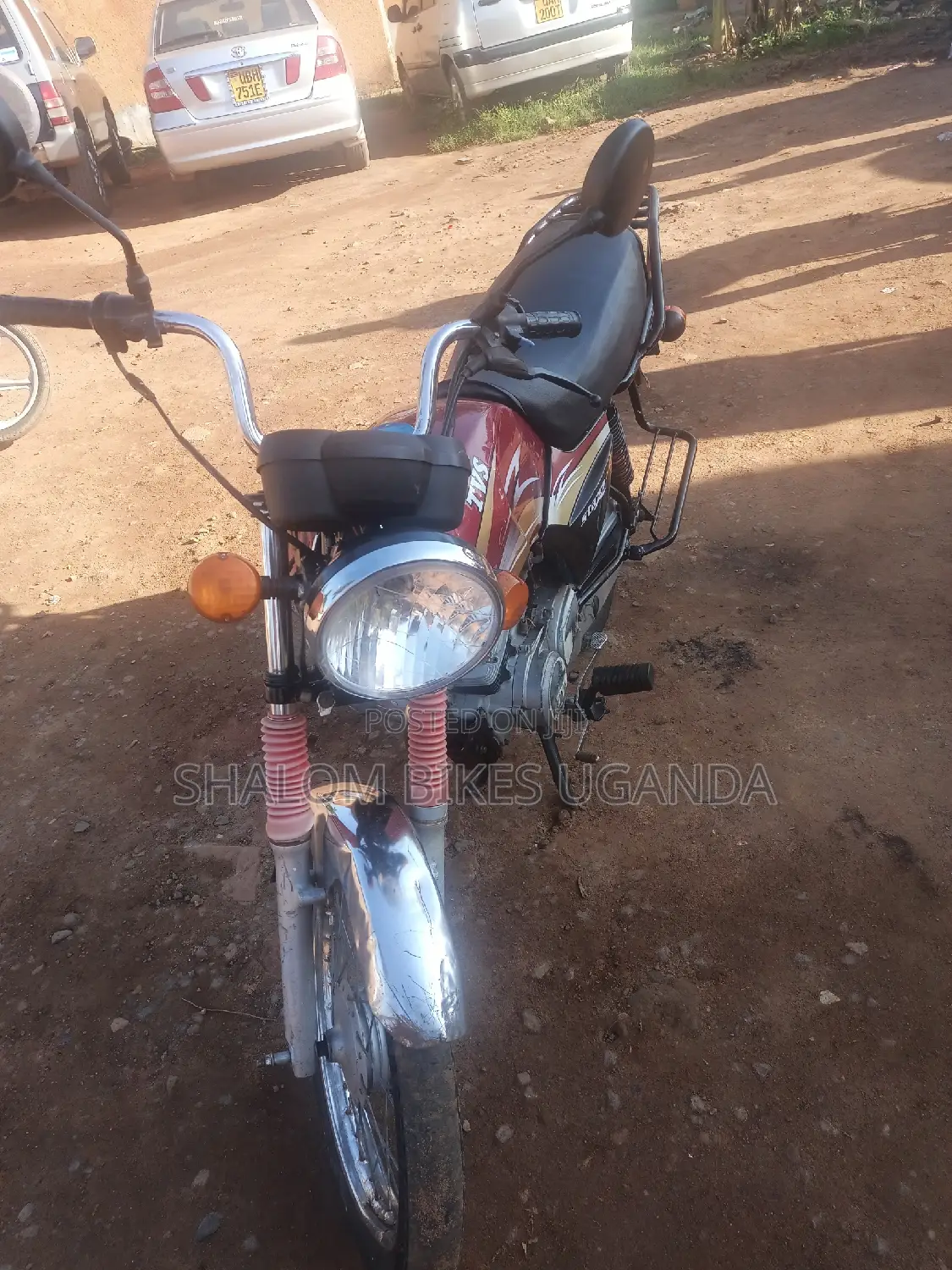 TVS XL 100 2016 Red