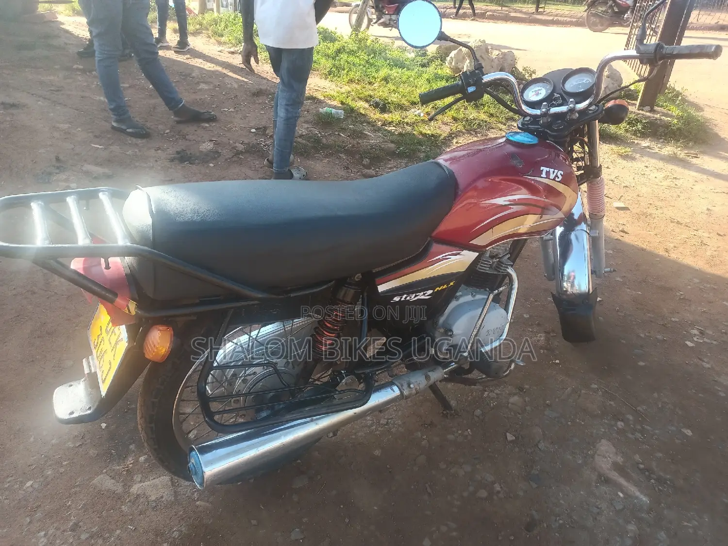 TVS XL 100 2016 Red