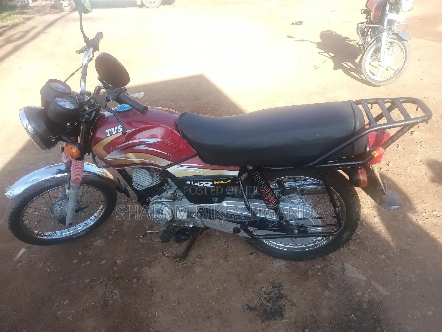TVS XL 100 2016 Red
