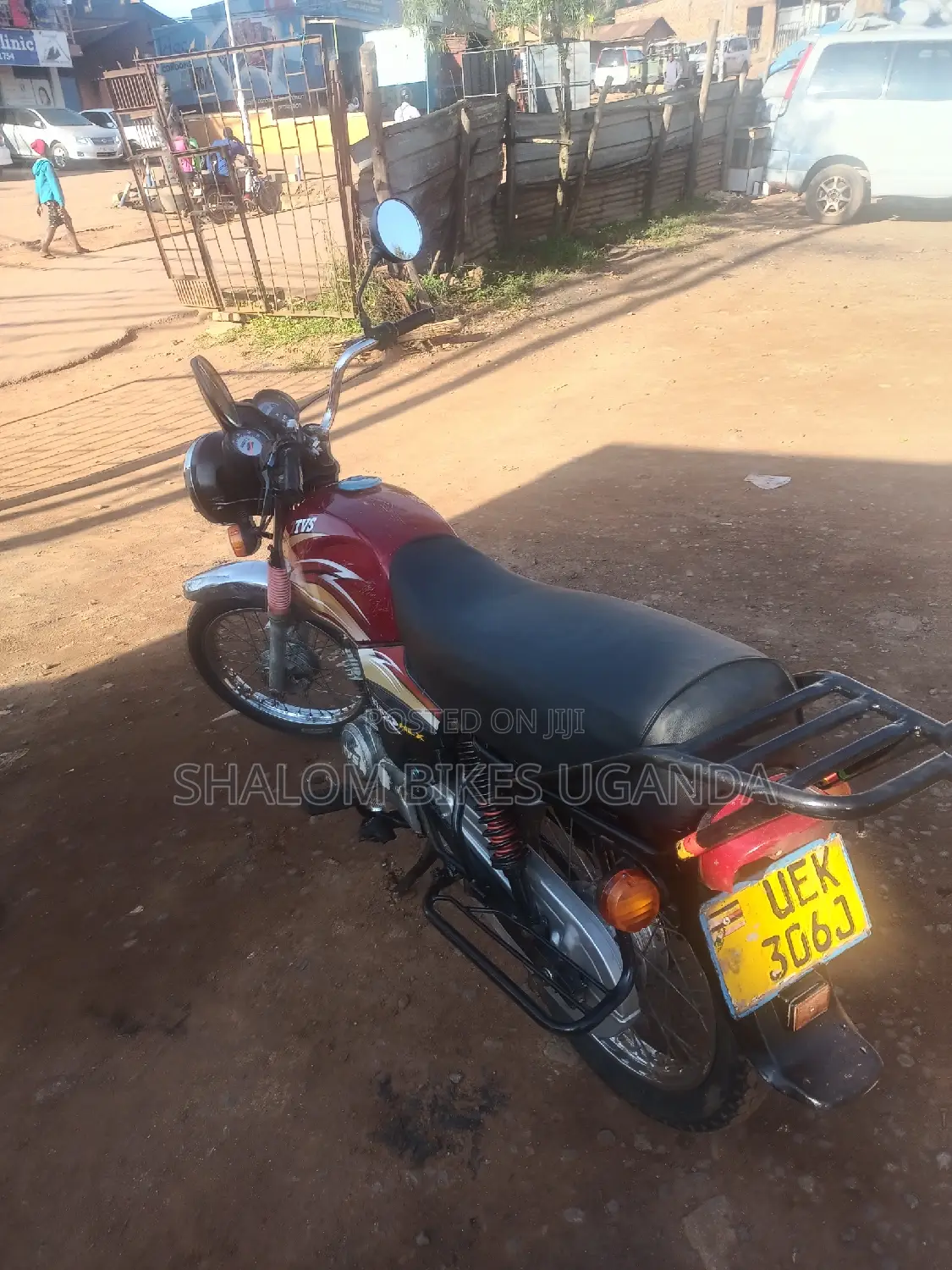 TVS XL 100 2016 Red