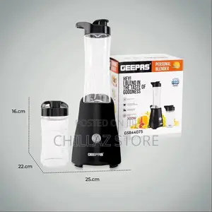 Geepas Sports Smoothie Protein Milkshake Maker Blender,