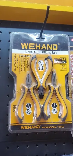Mini Pliers 5" 125mm Set