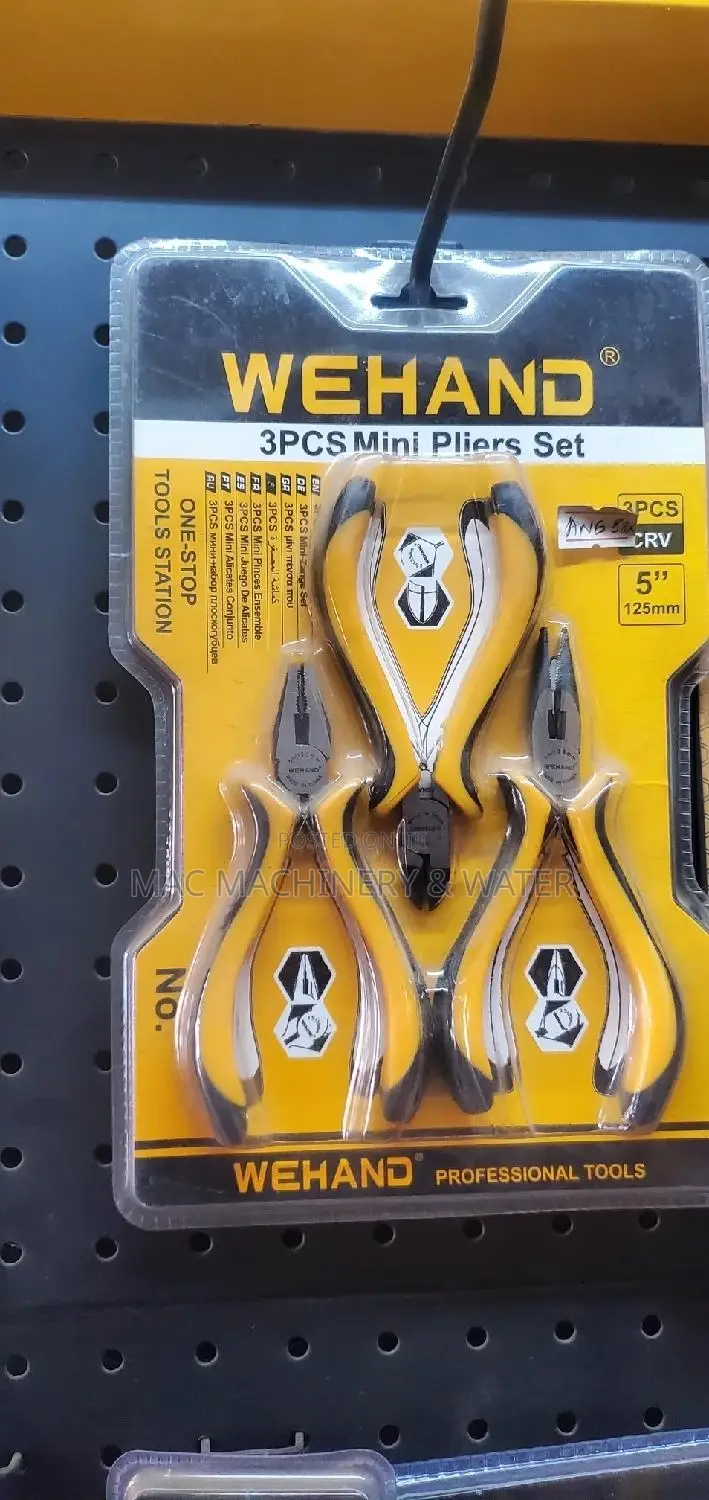 Mini Pliers 5" 125mm Set