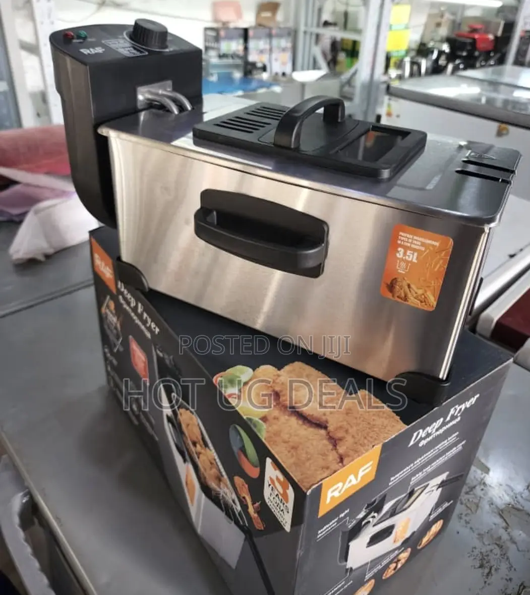RAF 3.5 Litres Electric Stainless Steel Single Deep Fryer
