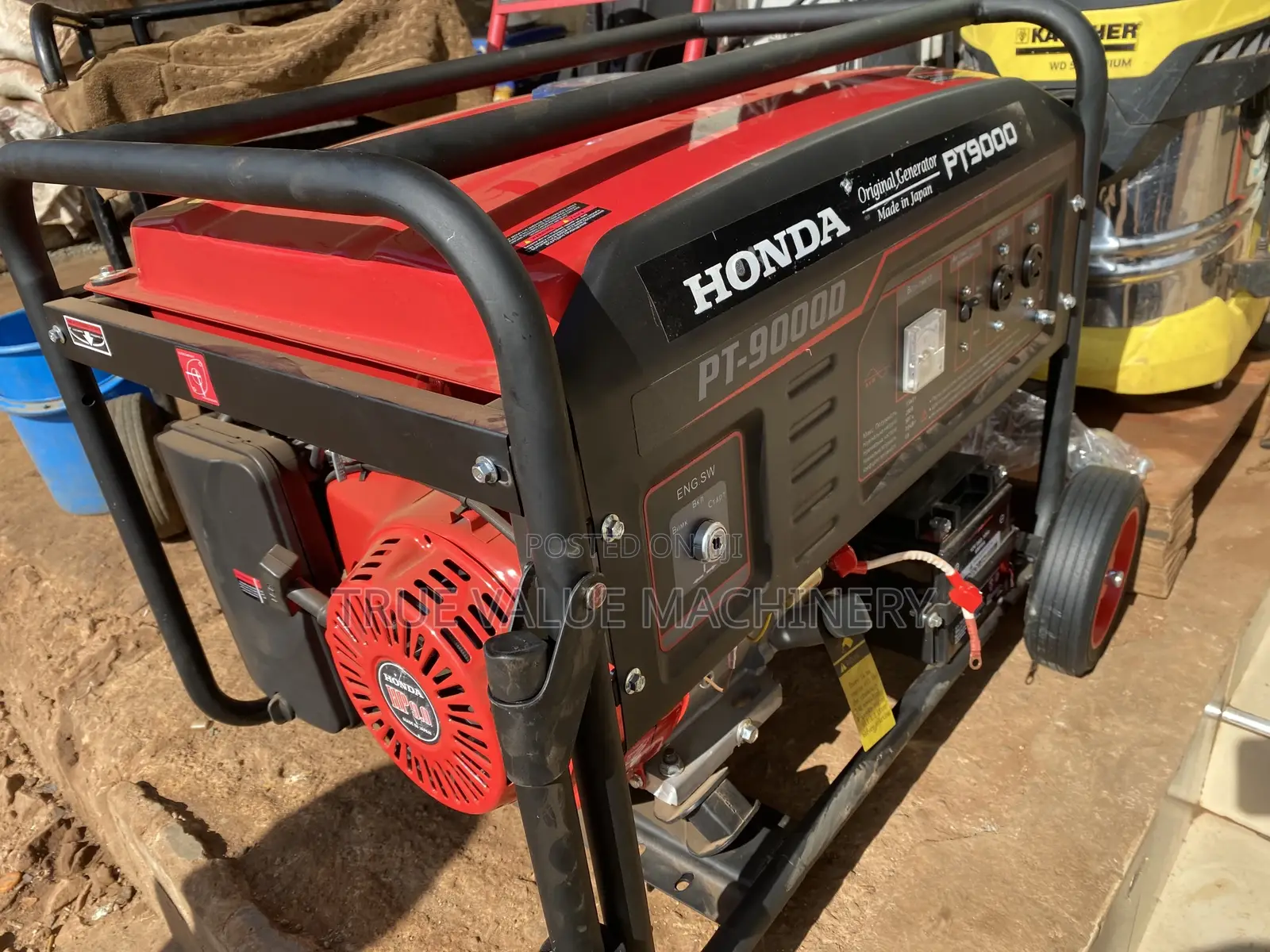 Generator Honda Pt 9000 With Tryes