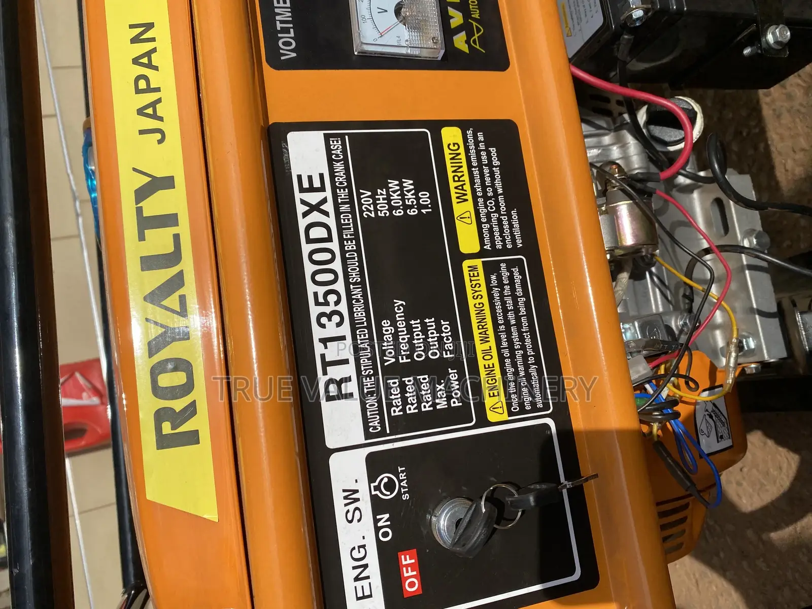 Generator Royalty Japan 6.5 Kva