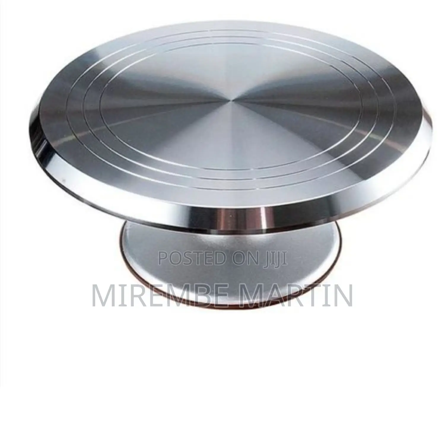 Stainless Steel Rotating Cake Turntable.