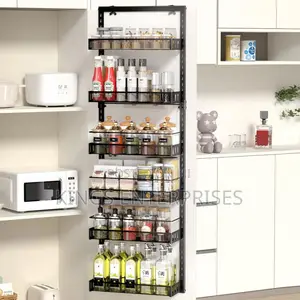 Over the Door or Wall Mounted Spice Rack