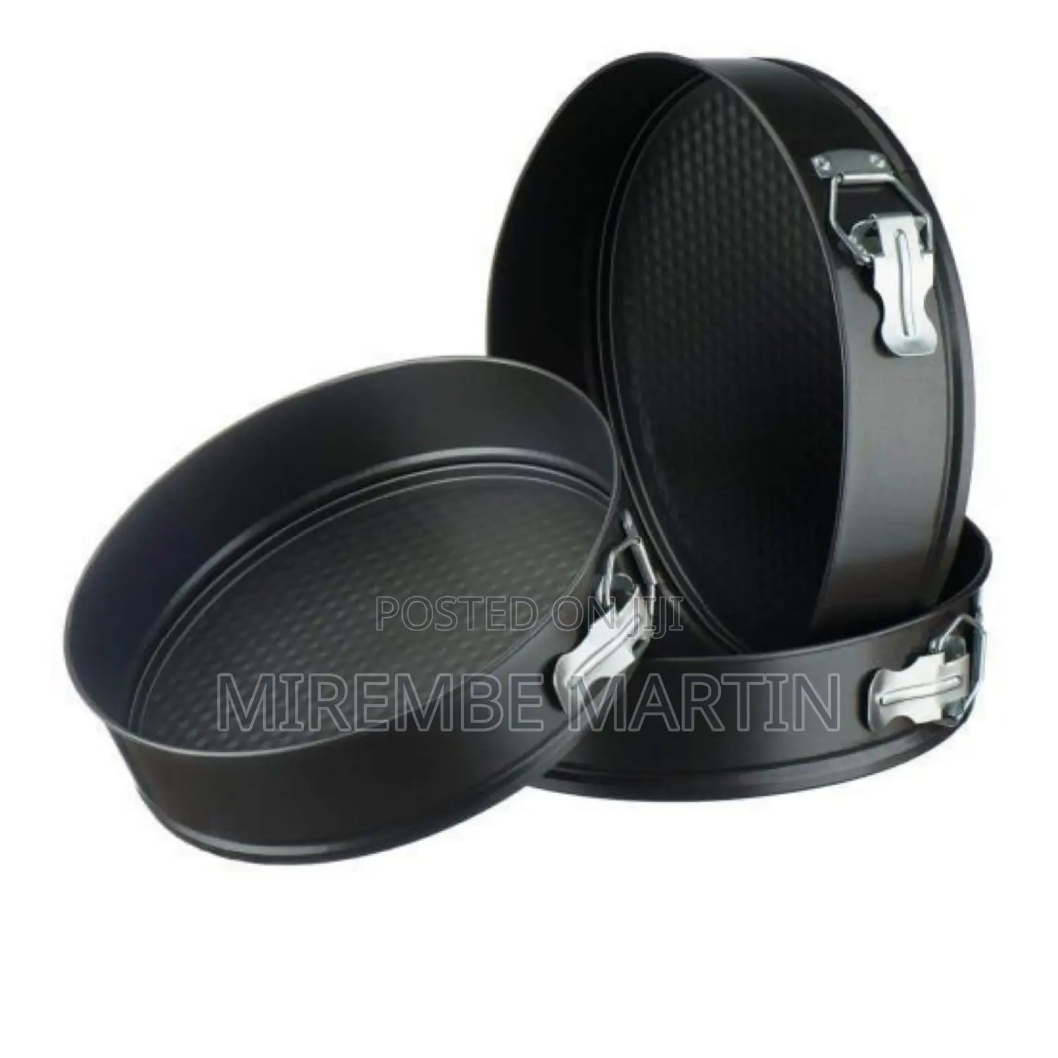 3pcs Round Mould Baking Pans.