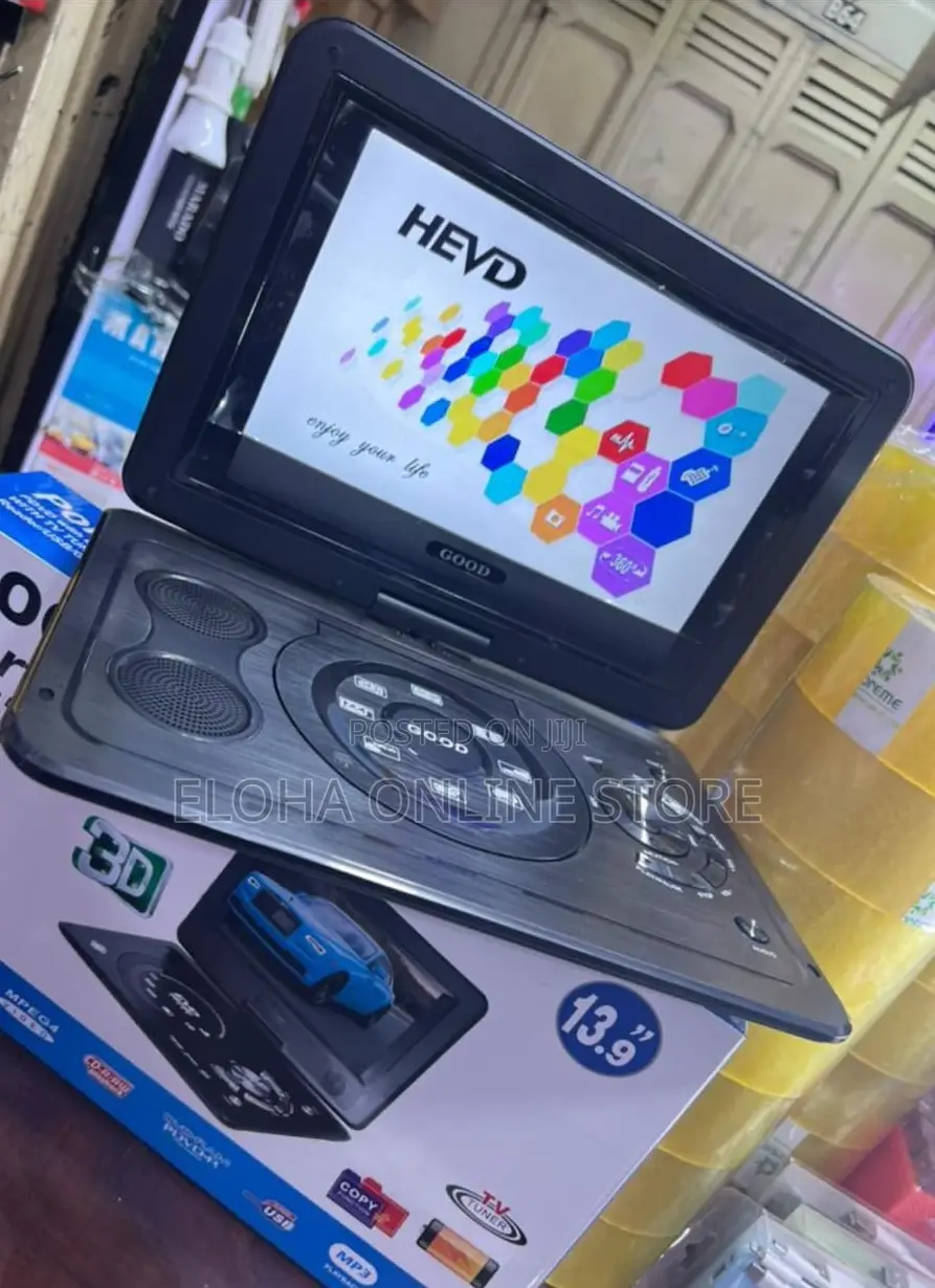 Portabledvd Player Builtin Card Reader