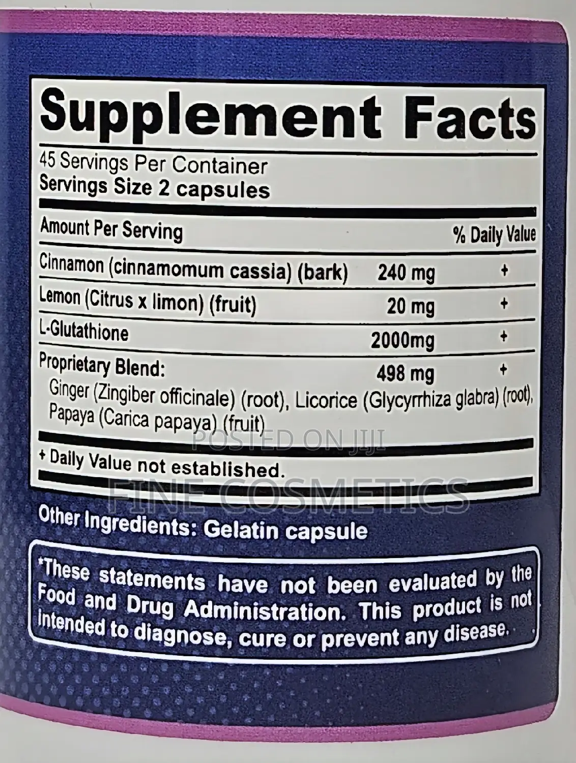 GLUTATHIONE WHITENING PILLS 2000mg Effective Skin Lightening