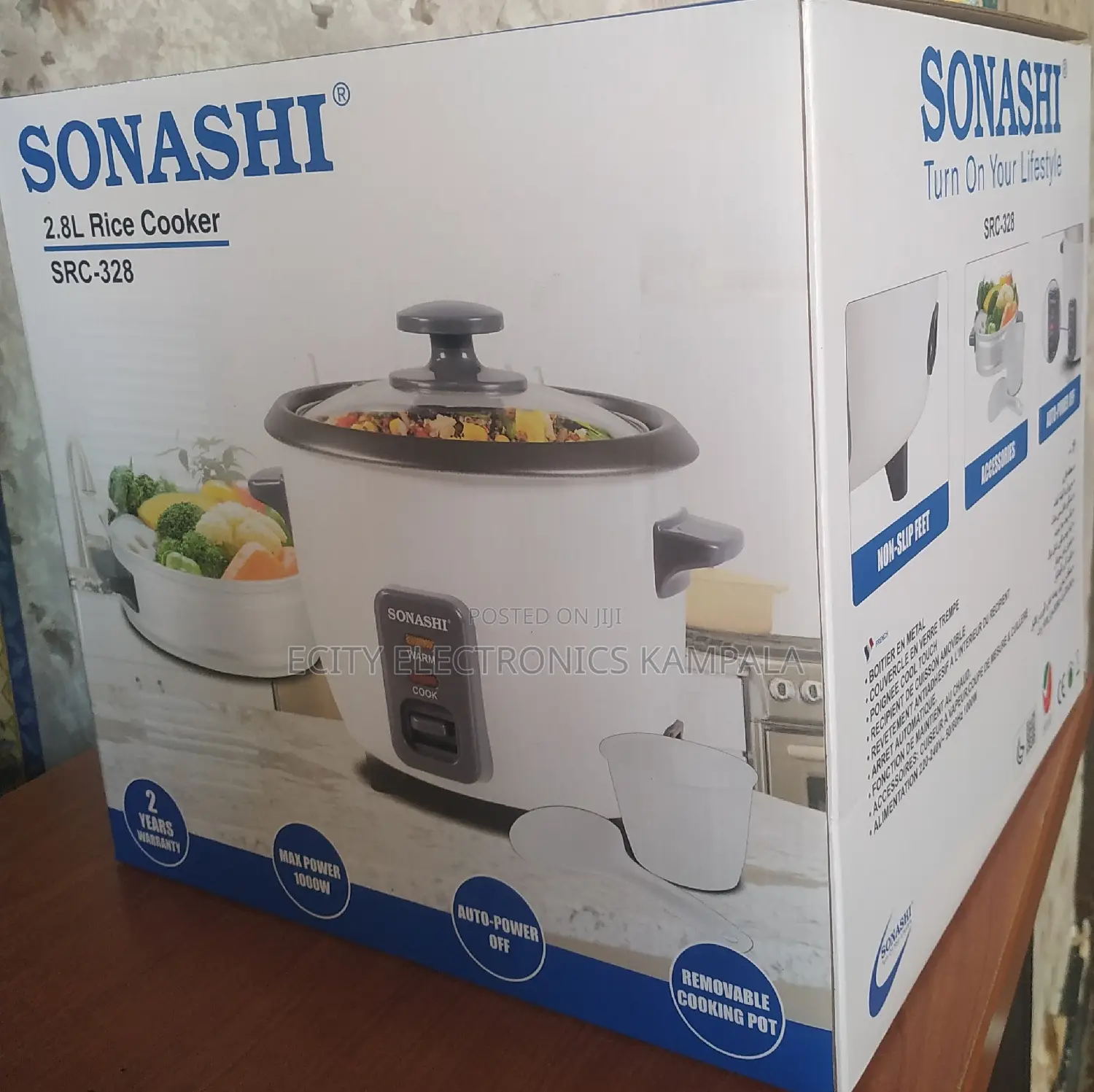 Sonashi Rice Cooker 2.8L