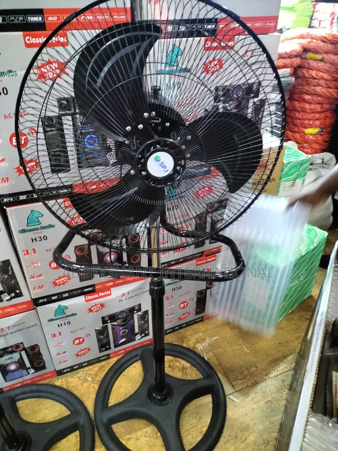 Stand Fan SPJ Metallic Stand Fan 16 Inch