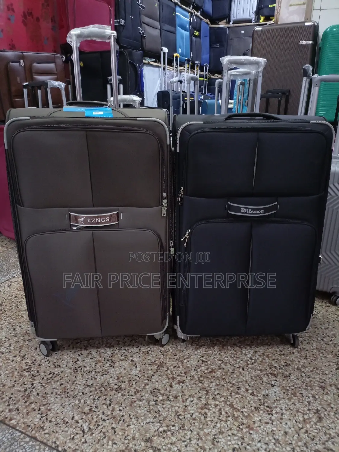 Wiersoon Cloth Suitcases in Medium Size