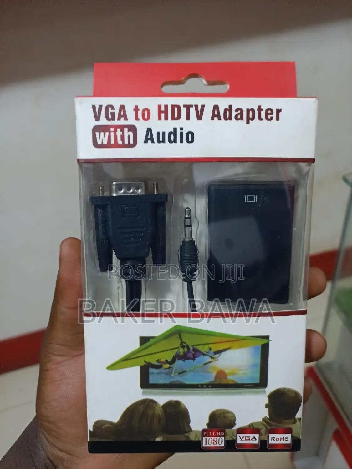 VGA to HDTV Adapter With Audio