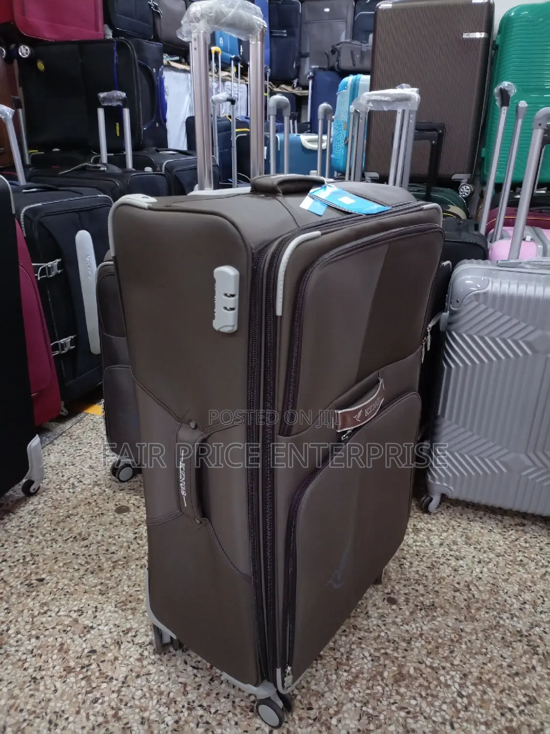 VIP Cloth Suitcases in Medium Size