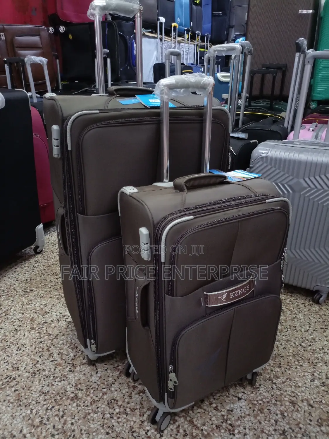 KZNGS Cloth Suitcases in Extra Large Size
