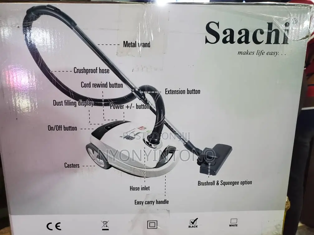 4L Saachi Vacuum Cleaner With A Very Strong Suction.