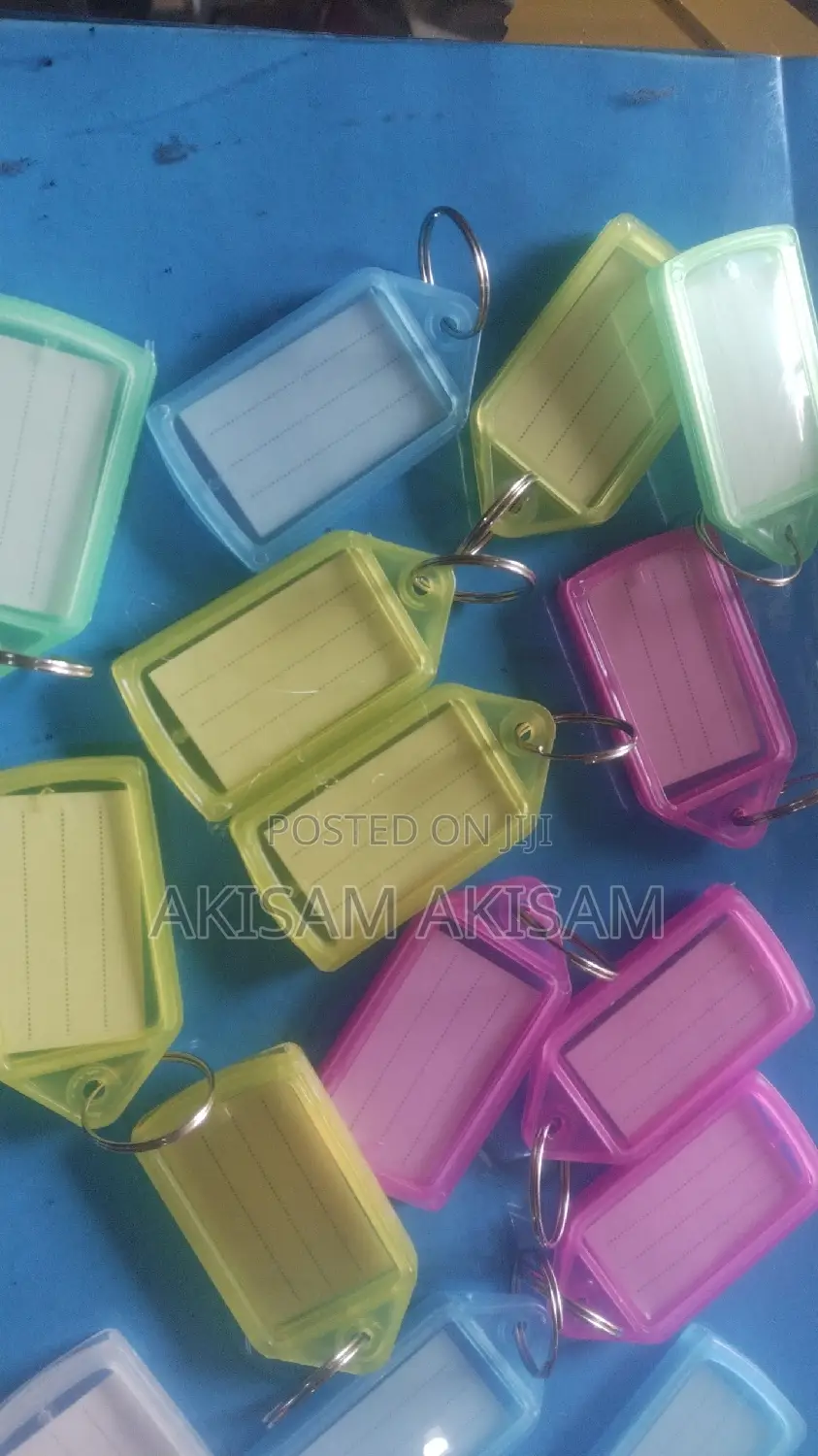 Coloured Key Holders