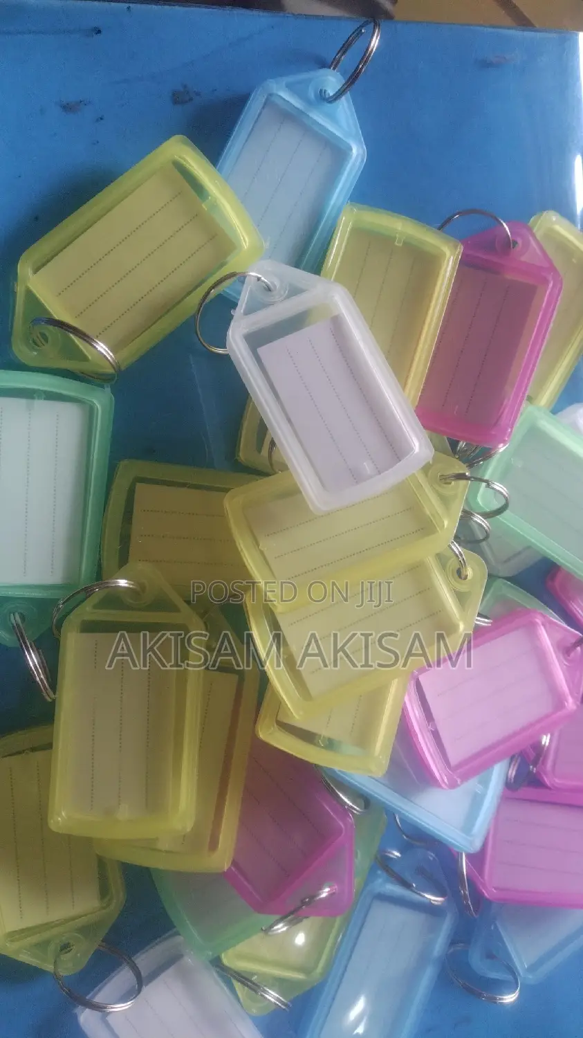 Coloured Key Holders