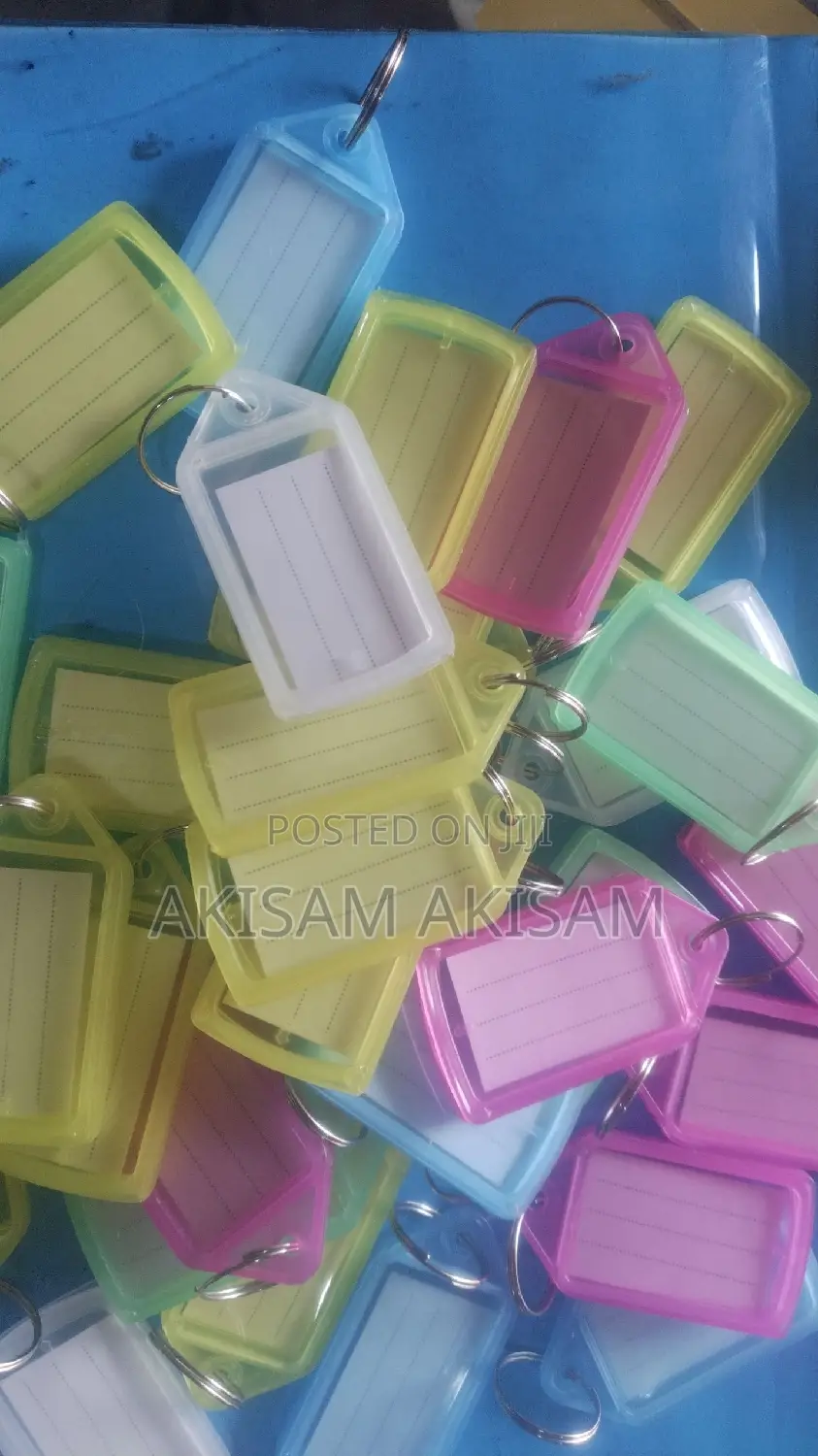 Coloured Key Holders