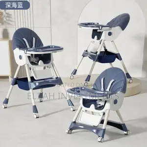 Portable and Adjustable High Feeding Chair for Babies