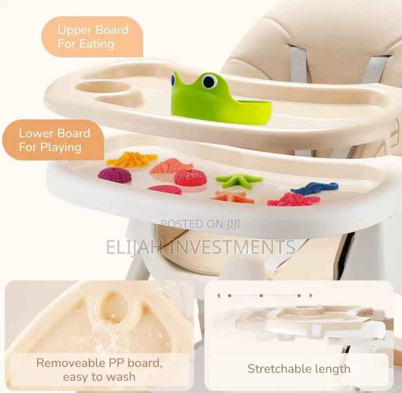 Foldable Baby High Feeding Chair