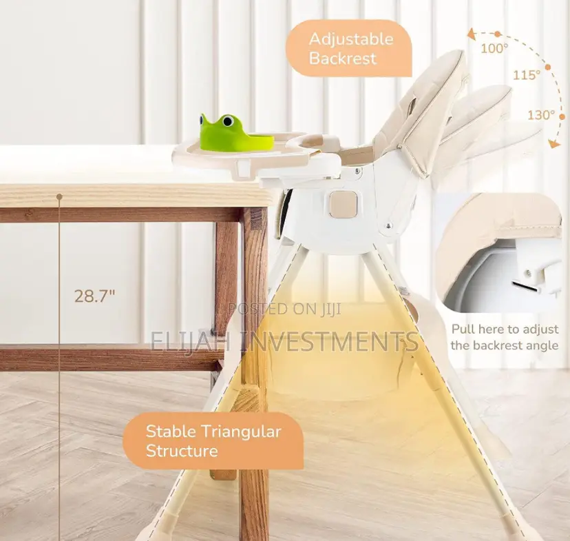 Foldable Baby High Feeding Chair