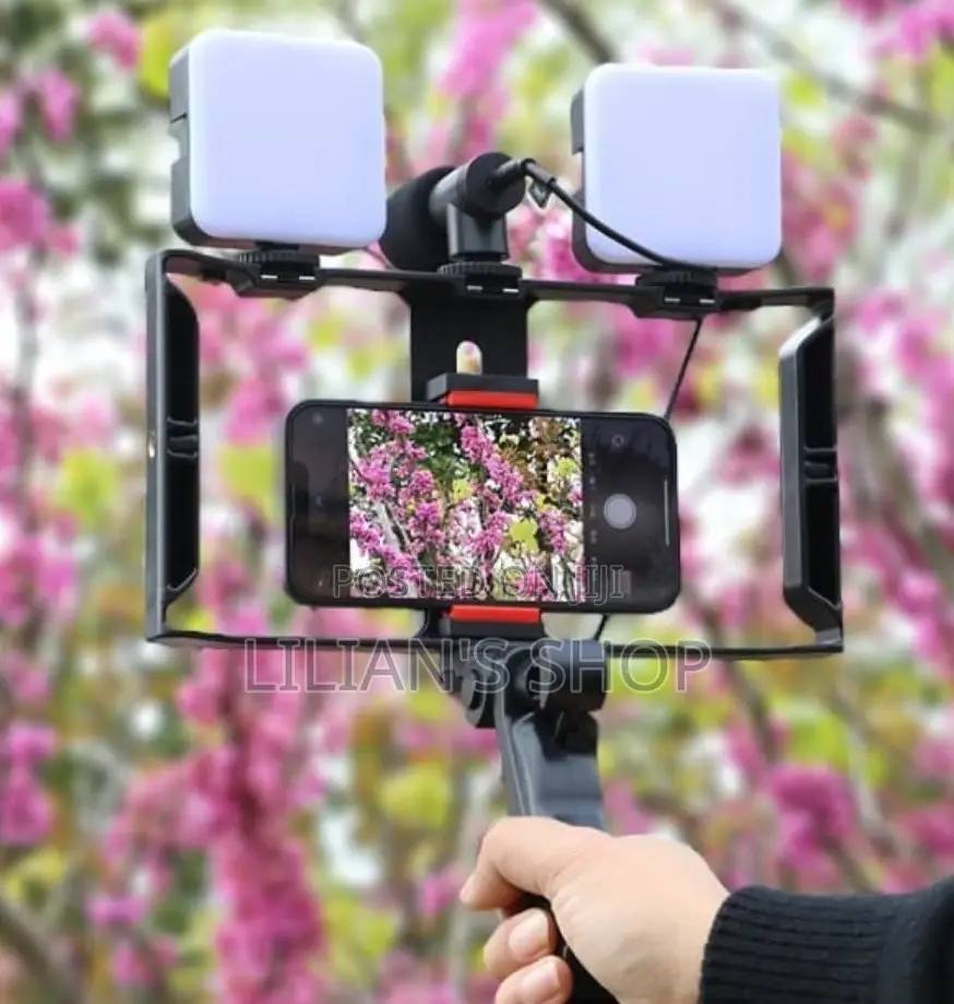 Smart Phone Video Rig Handgrip Stabilizer Kit