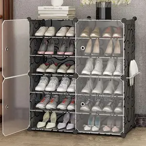 Multi-Color Plastic Shoe Rack Shoe Cabinet