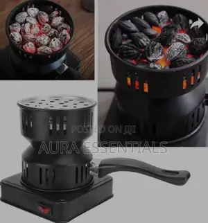 Portable Black Hookah Charcoal Stove