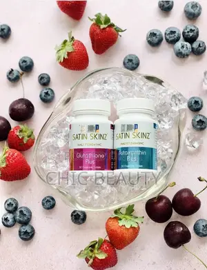 Satin Skinz Glutathione Plus and Astaxanthin Plus, Glutathione