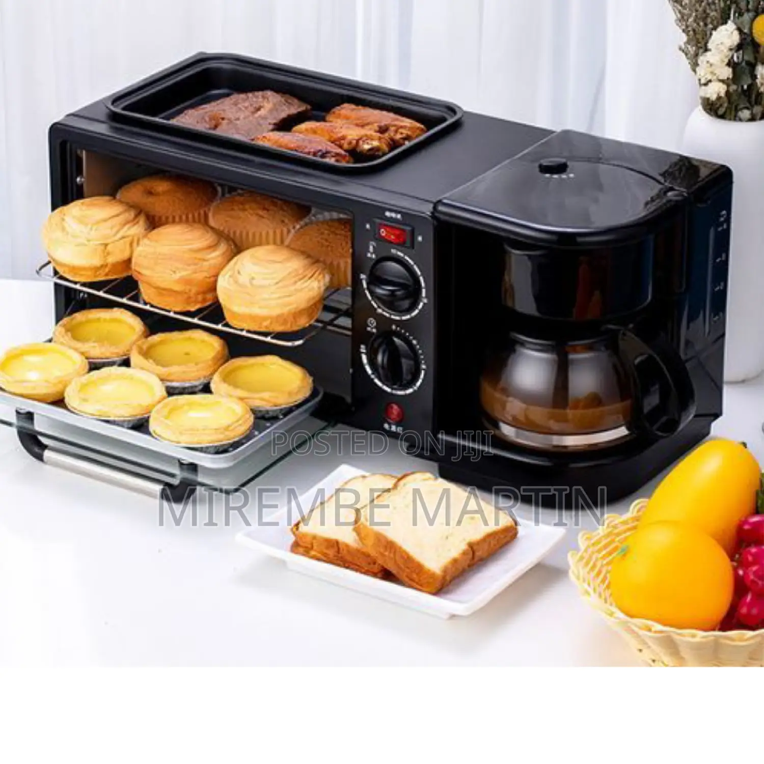 3 in 1 Electric Oven Breakfast Maker Machine.