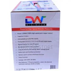 Digiwave DWBL-1112 2L Digital Commercial Blender