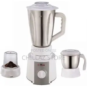 Electro Master EM-BL-1069 3-in-1 Stainless Steel Blender