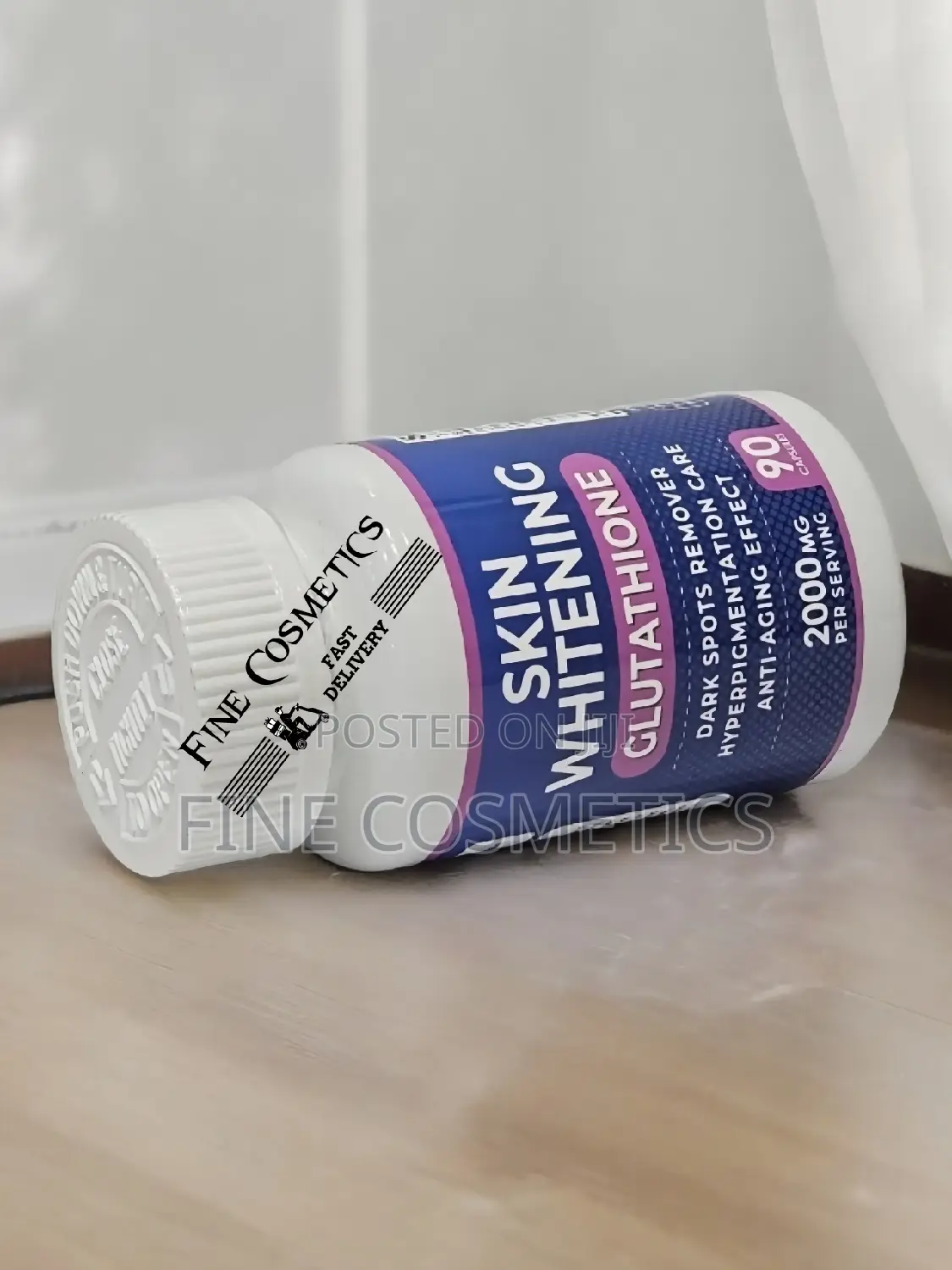 Glutathione and Vitamin C Whitening Pills Skin Lightening