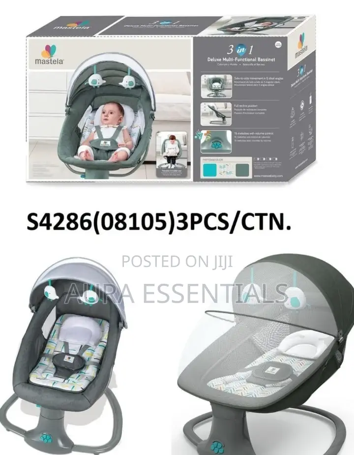 Multifunctional Bassinet Mastela 3 in 1 Bassinet