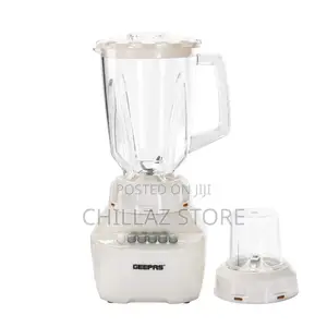 Geepas Blender – GSB5362 2 in 1 1.5L 400W Blender -