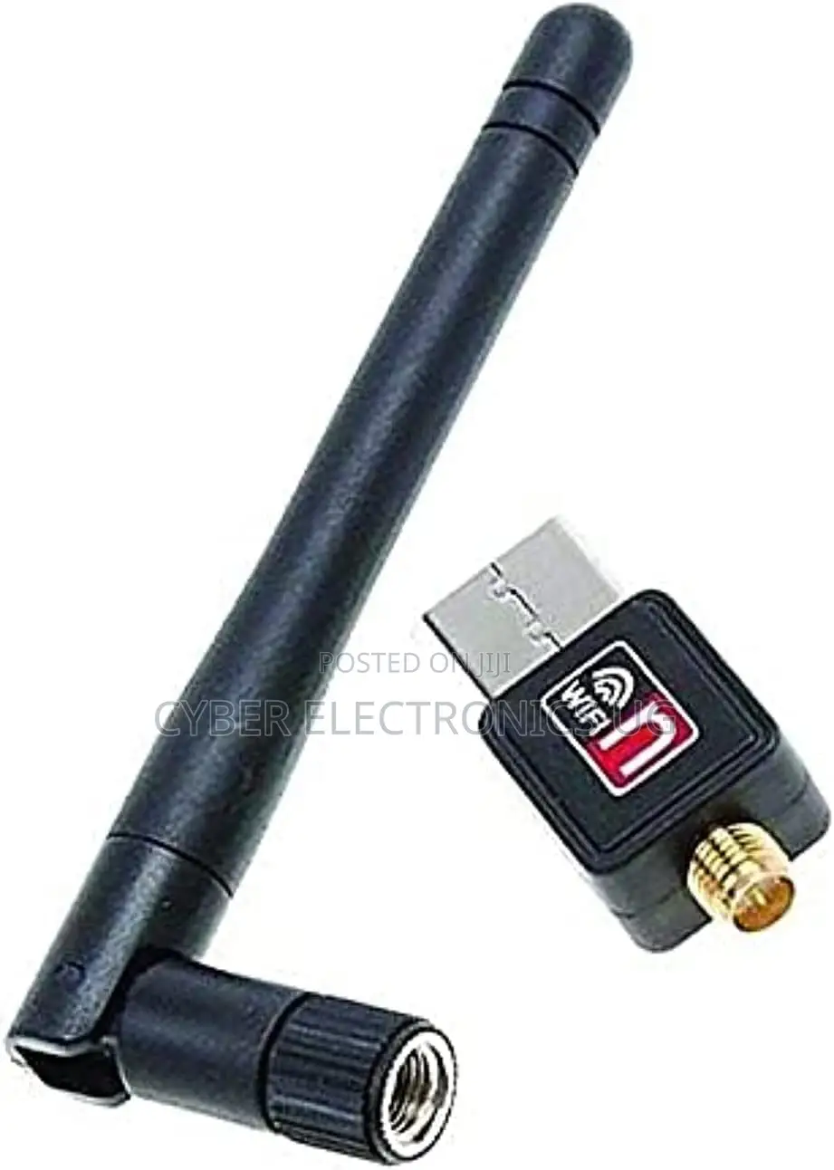 USB Wireless Adapter With Antenna 300mbps 802.11 B/G/N 2.4GH