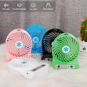 Silent Usb Rechargeable Portable Fan