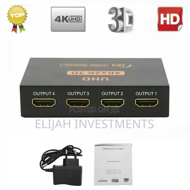  UHD 4 in 1 Hdmi Splitter