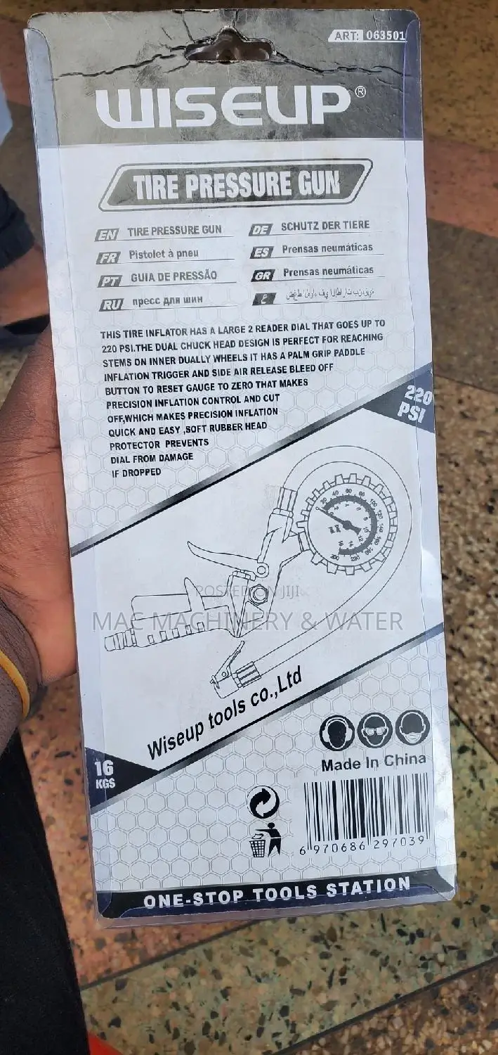 Inflator Kit Gauge
