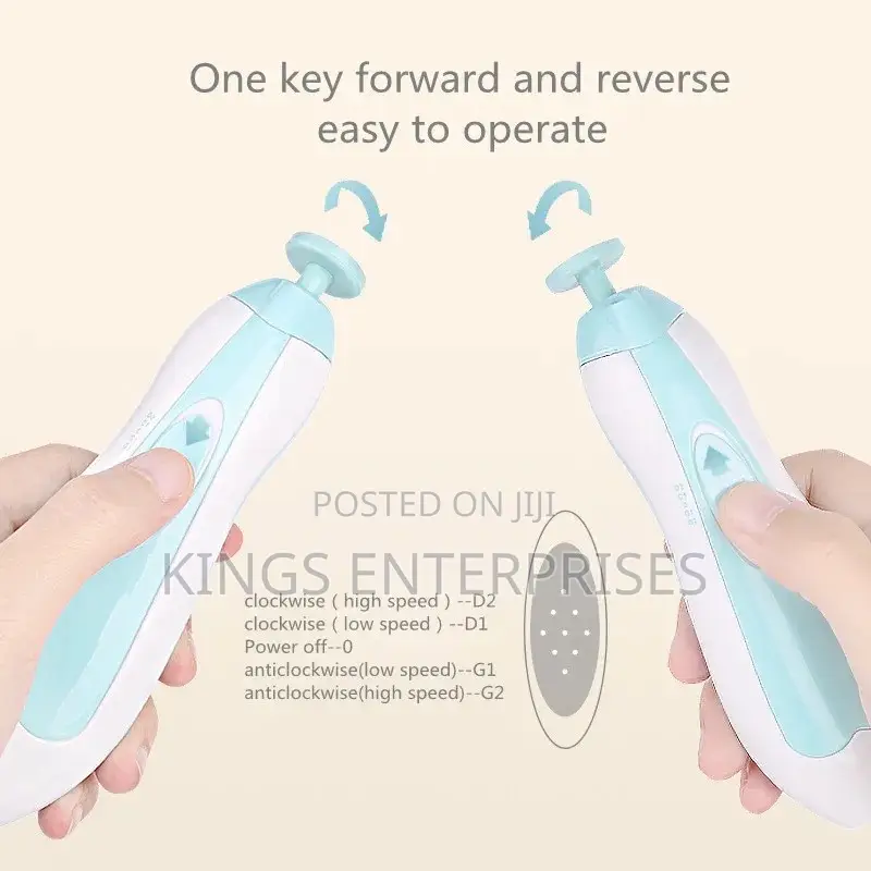 6 in 1 Electric Baby Nail Kit