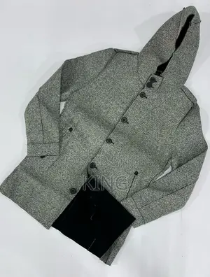 Gesean Navy Fleece Hoodie