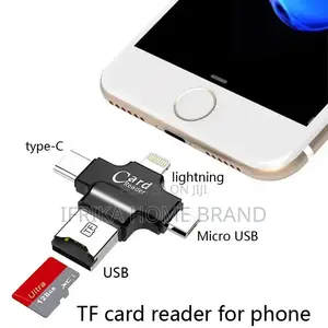 Memory SD Card Reader 4 in 1 Game Camera Card Viewer OTG