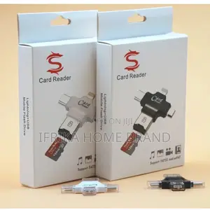 Memory SD Card Reader 4 in 1 Game Camera Card Viewer OTG